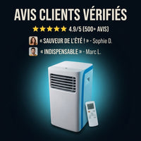 Zuki 500 — Climatiseur portable 9000 BTU vue 2