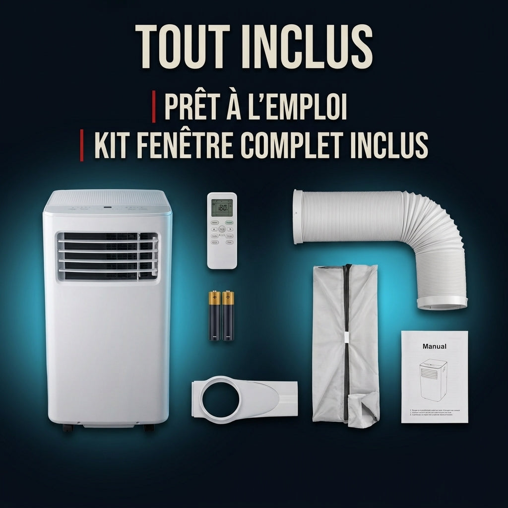 Zuki 500 — Climatiseur portable 9000 BTU vue 4