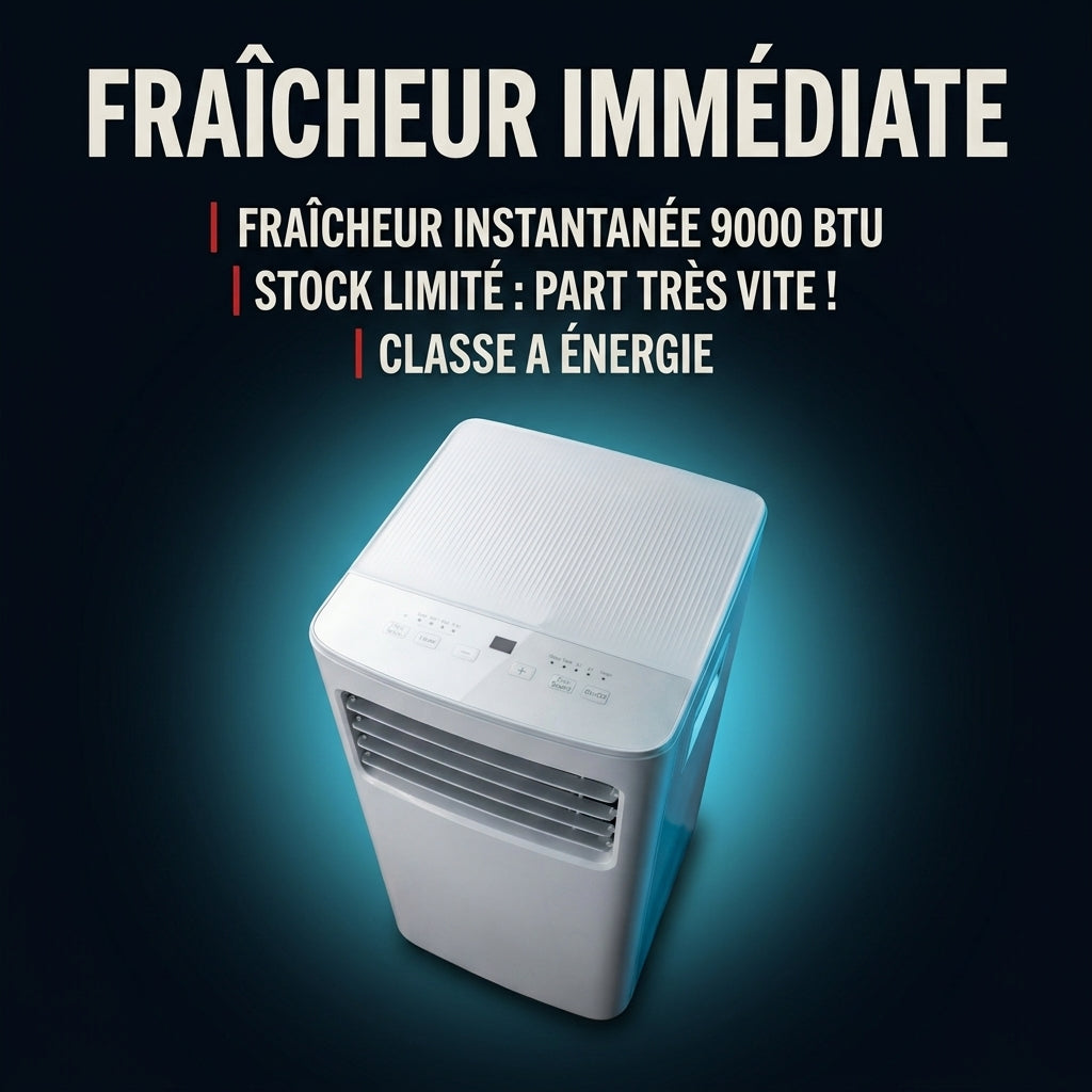 Zuki 500 — Climatiseur portable 9000 BTU vue 1